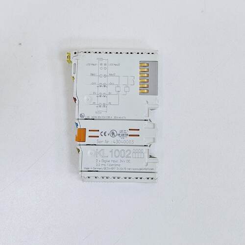 Beckhoff KL1002  2 x Digital Input. 24V DC 3.0 ms Filtertime