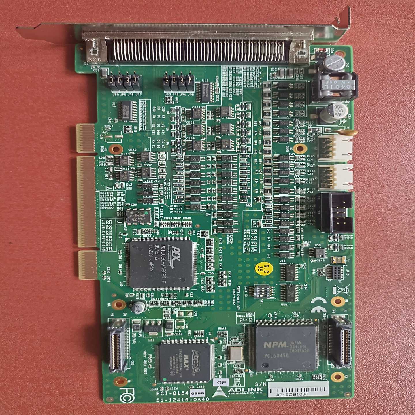 拆机凌华ADLINKPCI-8154四轴步进伺服运动--议价商品