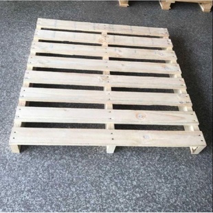 二手全新实木卡板栈板防潮木头托盘货架木地台板仓库垫叉车垫板
