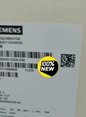 6SE64302UD355FB05FA0西门子43拍前询价