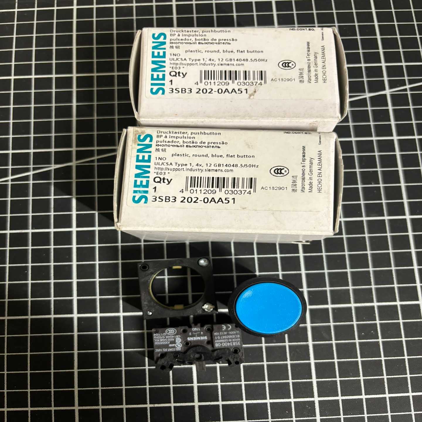 3SB3202-0AA51/按钮套装2个询价