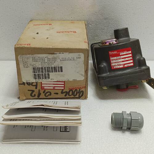 Barksdale D1T0042 Typ D1TH2SS Press. Switch  Adj. Range 0.00