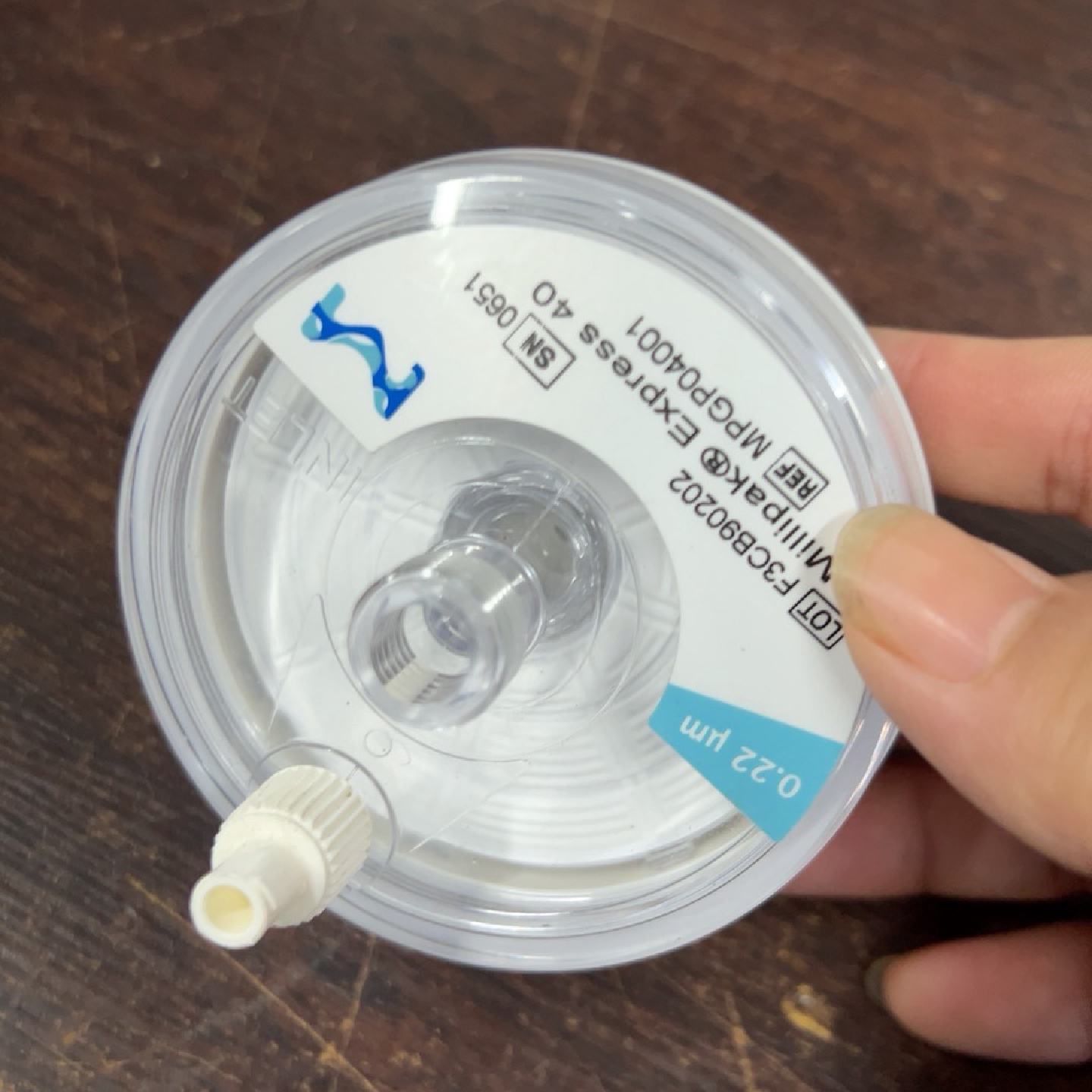 密里博终端过滤器MPGP04001闲置一个实物拍摄--议价商品