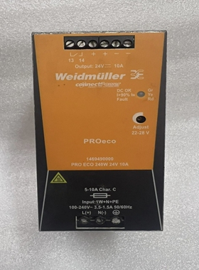 Weidmller1469490000ProEco240W24V10A电源