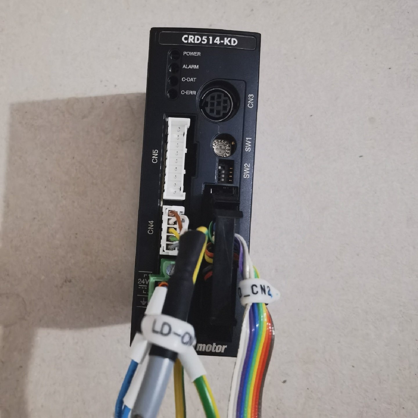 CRD514-KD东方步进电机驱动，带接头。后面卡扣那里拆机询价