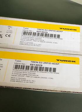 询价全新原装图尔克TBEN-S2-2RFID-4DXPRFID