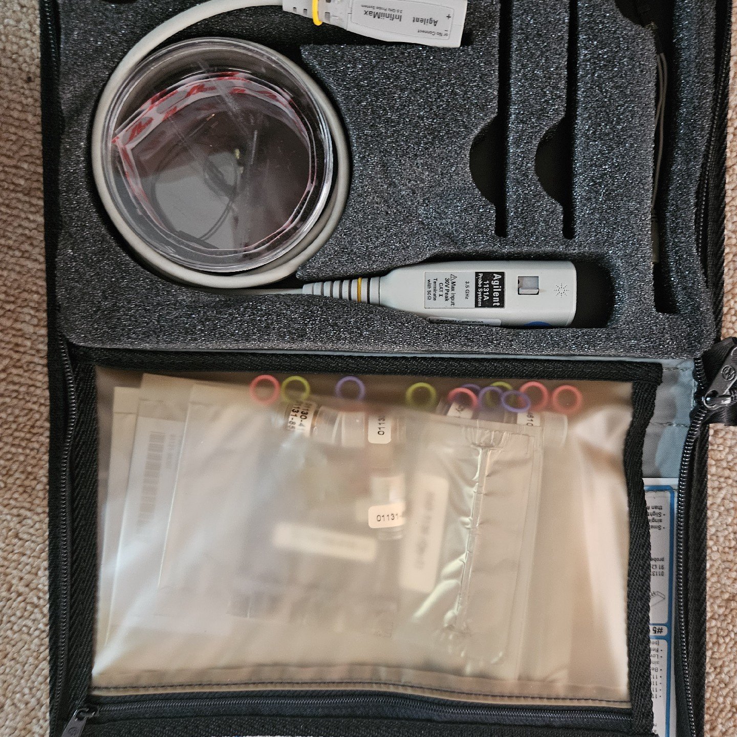 【议价】Agilent安捷伦1131A示波器探头3.5ghz差分探,电子元器件市场,导热硅脂/导热膏,淘宝优惠券,粉丝福利购,淘宝优惠卷