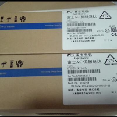 议价全新富士伺服马达GYG202CC2-T2G 库存现货，质保一年！