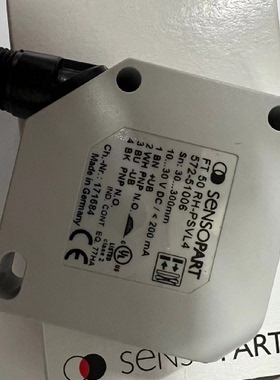 议价SENSOPART 感测器 FT50RH-PSVL4 572-51006 FT 50 RH-PSVL4