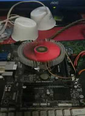 技嘉H81主板，加CPU1840，套装，功能正常使用，但内存--议价商品