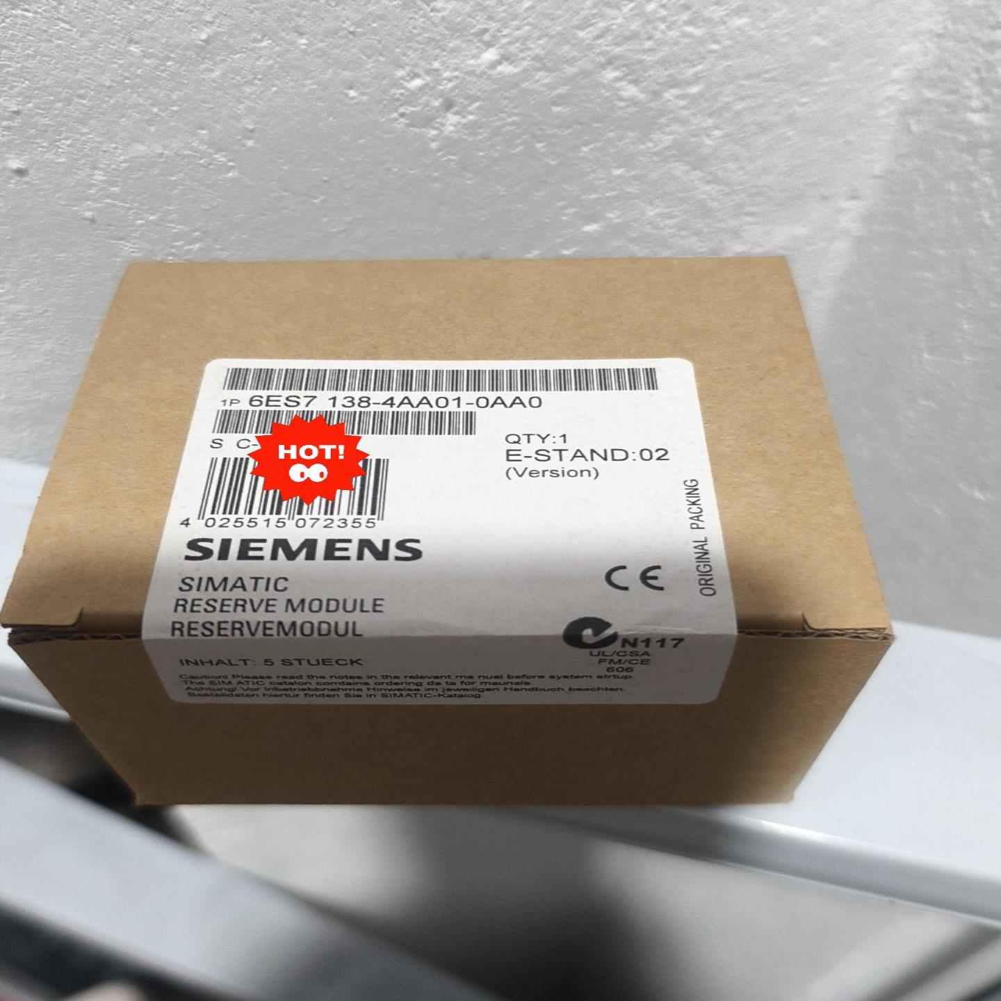 【请询价】全新SIEMENS 6ES7 138-4AA01-0AA0