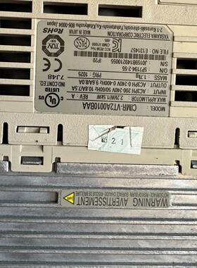 安川变频器CIMRVT2A0010BAA220v1.5