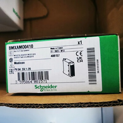 议价BMXAMI0410/BMXAMO0410施耐德4通道模拟量输入输出模块全新原