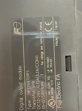 富士Fuji数字输块型号NP1Y64T09P1原装正
