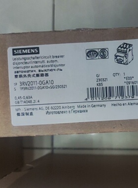 3RV20110GA10拍前询价下单