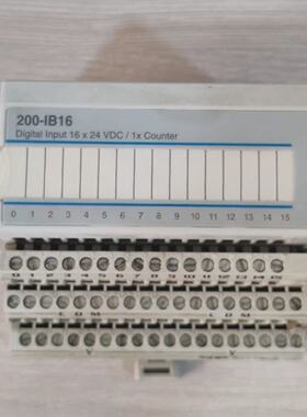 ABB S200IB16  S200TB3 DIGITAL INPUT 16 X 24VDC1X COUNTER.