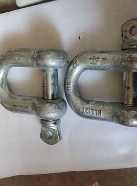 卸扣WLL12T，D型卸扣，12T，没用过，具体成色型号询价