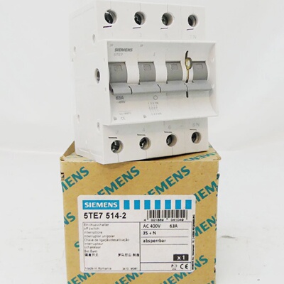 SIEMENS 5TE75142 5TE7 5142 EinAusschalter 63A OVP