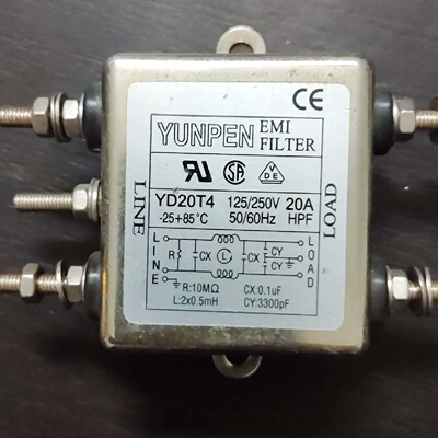 询-台湾YUNPEN永鹏电源滤波器YD20T4125250V