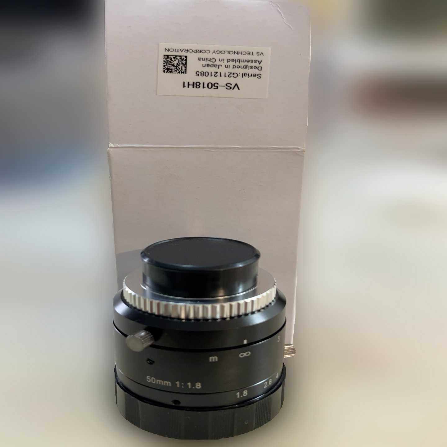 咨询-VS-5018H1500万分辨率支持1寸靶面定焦50mm