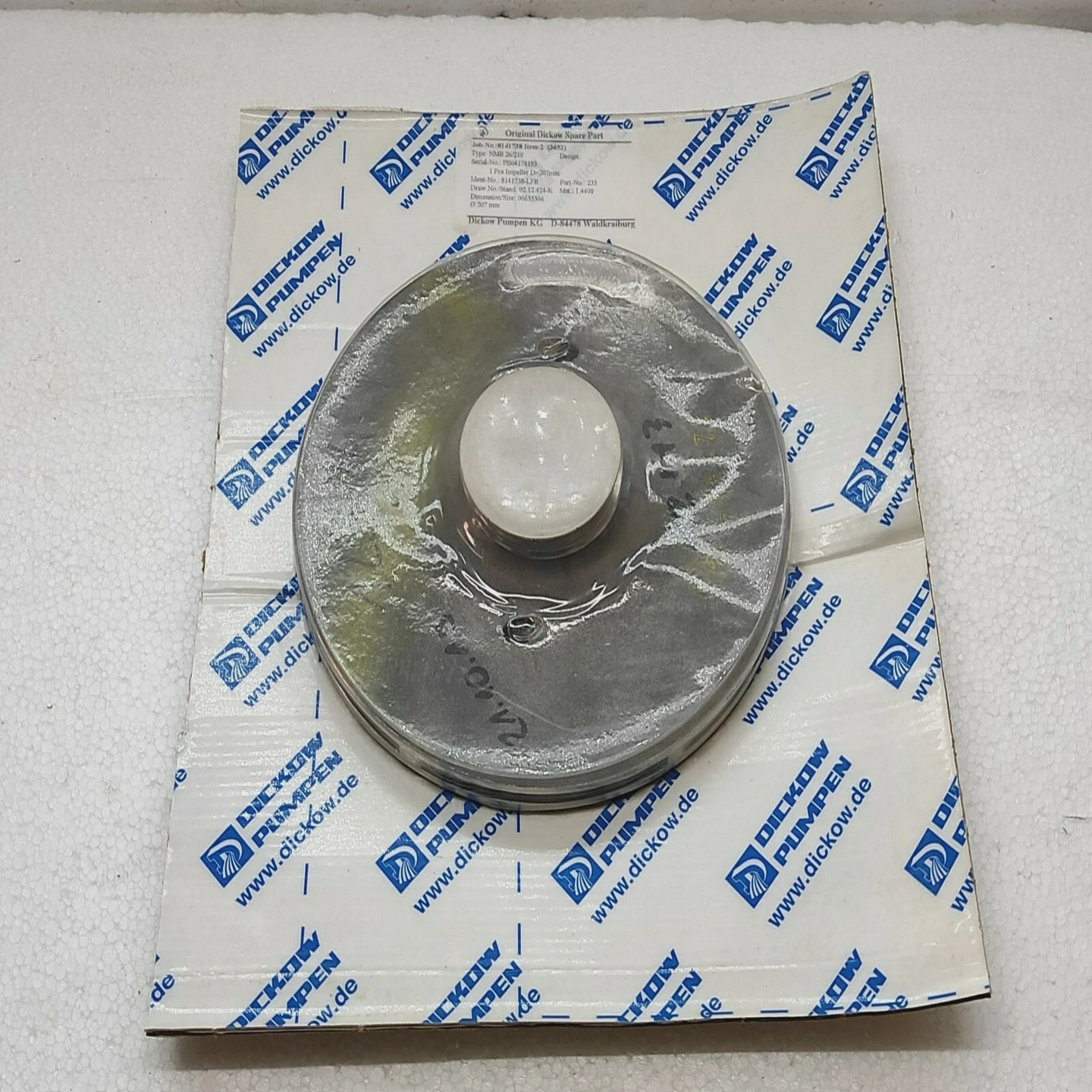 DickowPumpenNMB26/210Impeller8141738-LFR233207MM