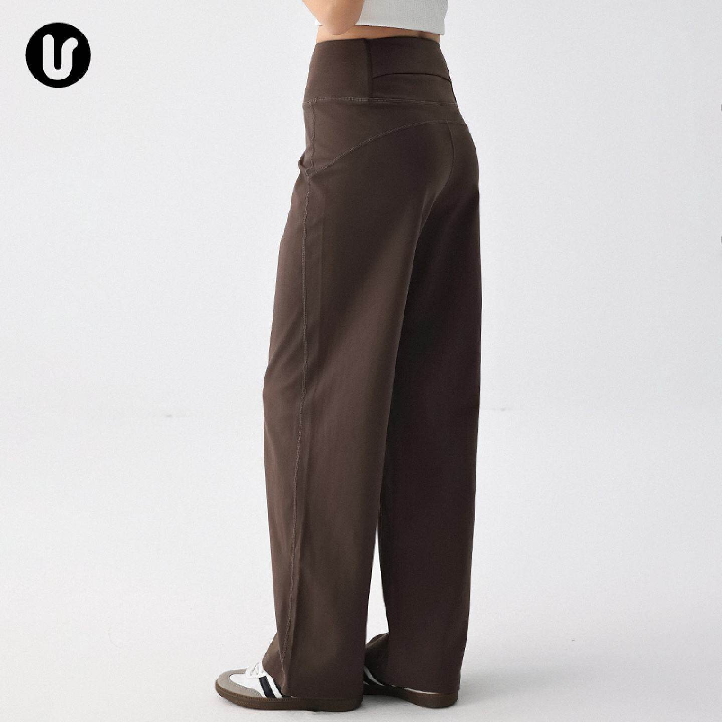 运动长裤女秋冬宽松速干跑步羽毛球瑜伽健身服上衣长袖套装季裤子