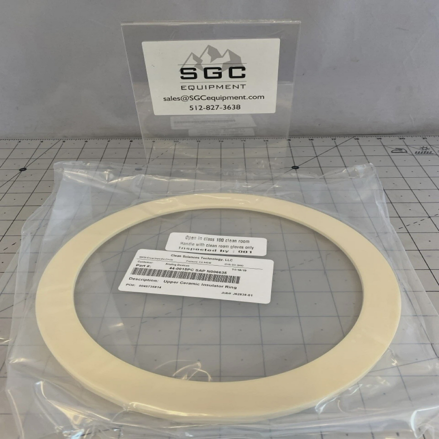 LamResearch陶瓷绝缘子环716-006721-001清洁科学44-0015PC