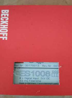 【星慕电子】BECKHOFF倍福ES1008