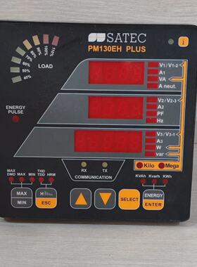 SATEC PM130EHPLUS MULTIFUNCTIONAL POWER METER 9VA 5060Hz W F