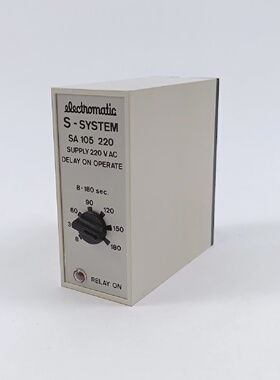 Relais Electromatique SA 105 220 8180 Sec. 220 VAC Dlai  LAc