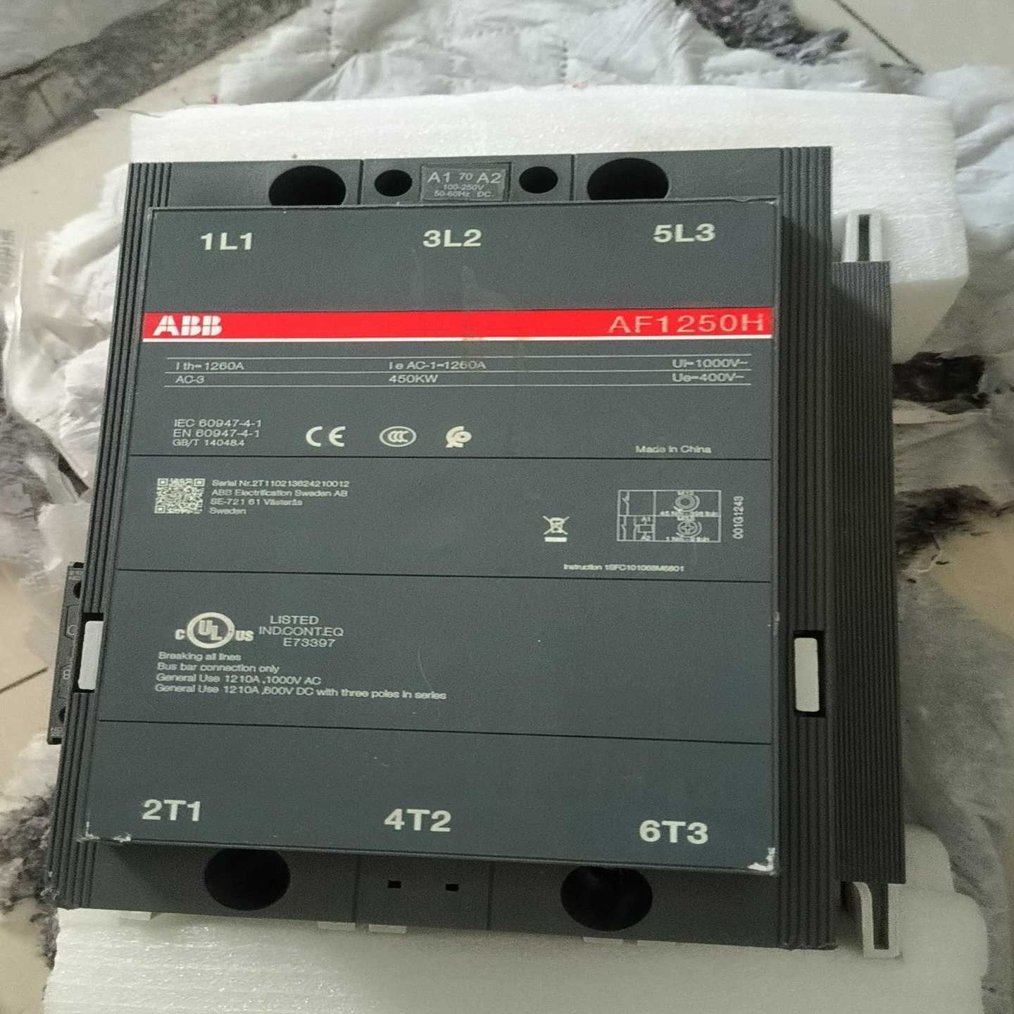议价ABB接触器AF1250H现货/维修b