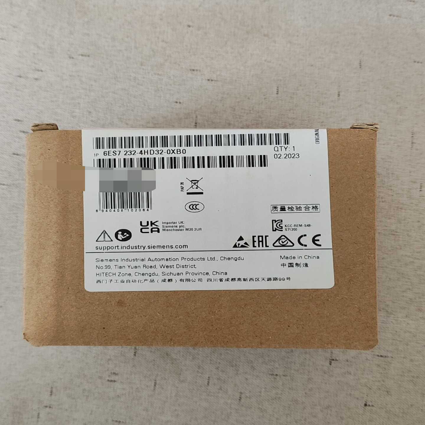 S7-1200，6ES7232-4HD32-0XB0，询价