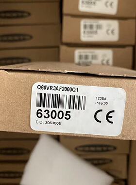 邦纳传感器Q60VR3AF2000Q1包装9台拍前询价