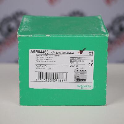 SCHNEIDER A9R04463 4P63A300mAA DISYUNTOR DE CORRIENTE RESIDU