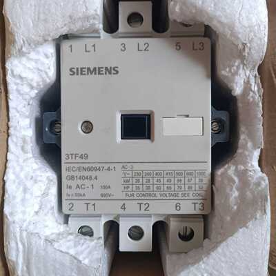 西门子接触器3TF4922-0XF0全新原装正品，包装齐