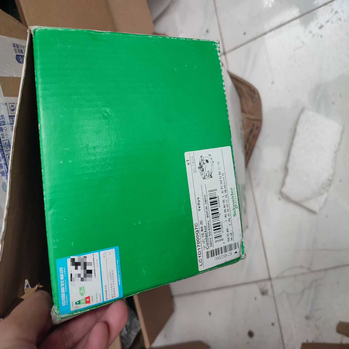 施耐德LC1D170Q7C交流接触器LC1D17000Q7C-议价