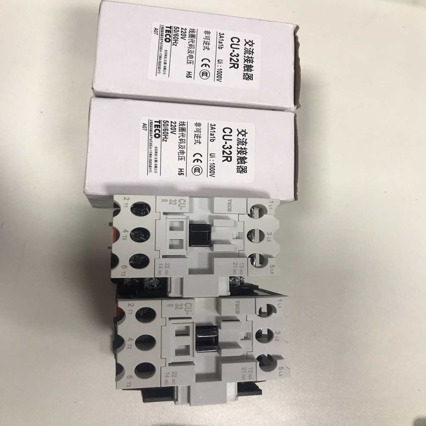 询价~CU-11和CU-32R台安接触器共6个