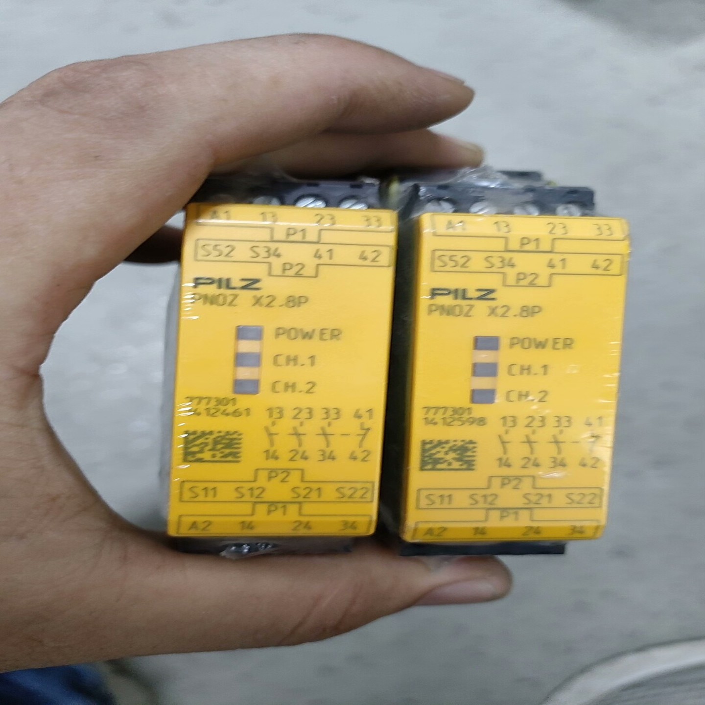 【请询价】PILZ皮尔兹 安全继电器 KNOW X28P 7773