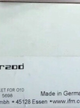 议价IFME21236易福门激光测距传感器保护支架O