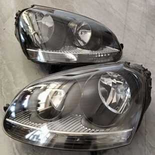 大众速腾原厂海拉黑底大灯总成，成色如图功能正常！不包邮不退换