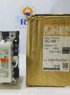 富士SCN480SC80BAA3POLE80A100110V5060Hz磁接触器免费送货