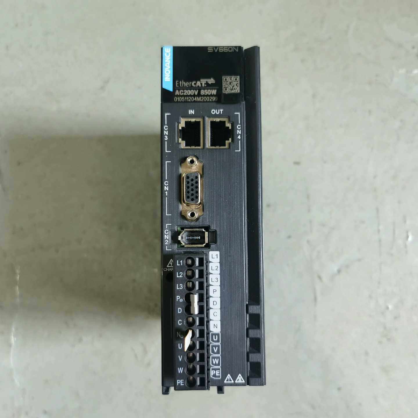 【星慕电子】汇川SV660NS6R6I伺服驱动器，功能测试