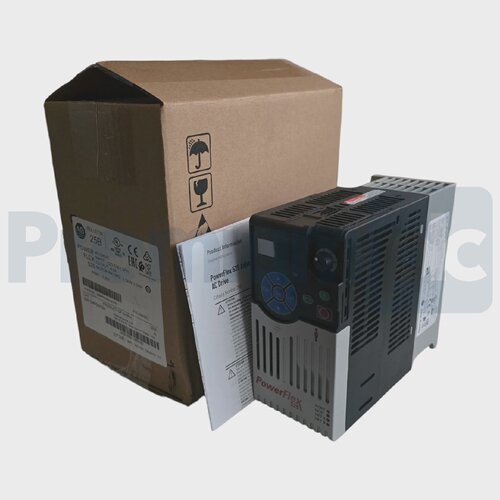 AllenBradley25BD4P0N104APowerFlex525交流电驱动器ENetIP2HPFRN