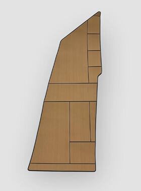 Aviara 32 2020 AV32 Seadek Port Bow Walk Thru Pad Teak Color