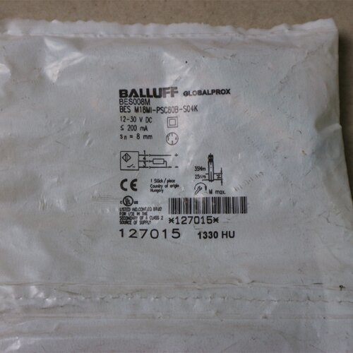 巴鲁夫BES008MBESM18MIPSC80BS04K*拍前询价