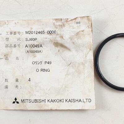 O Ring PN A10049A Para Mitsubishi SJ60P Aceite Purificador D