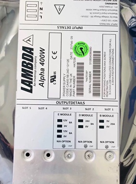 询价-H47038  Alpha400W CA400 5B 24D