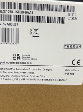 西门子200smart6ES7全新原装正品2881SR-议价
