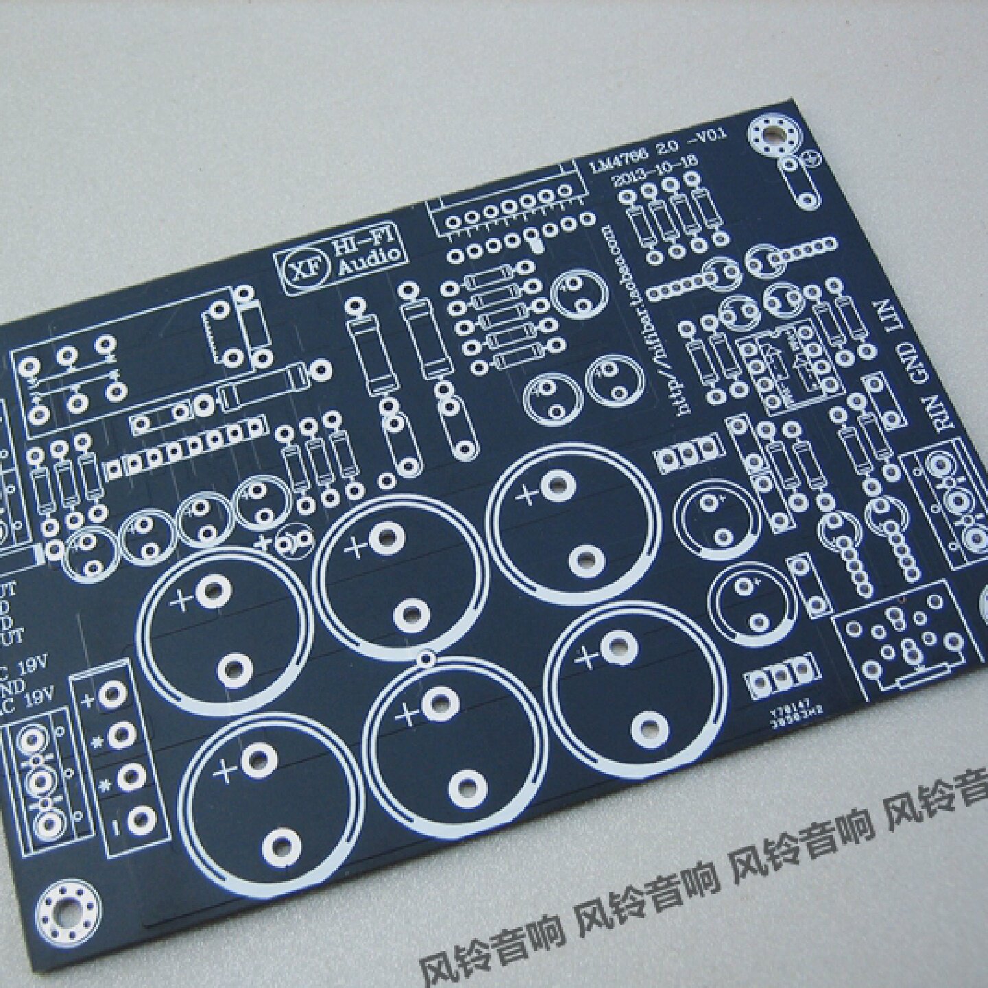 NE5532LM4766LM1876双声道前后级功放板功放空板PCB