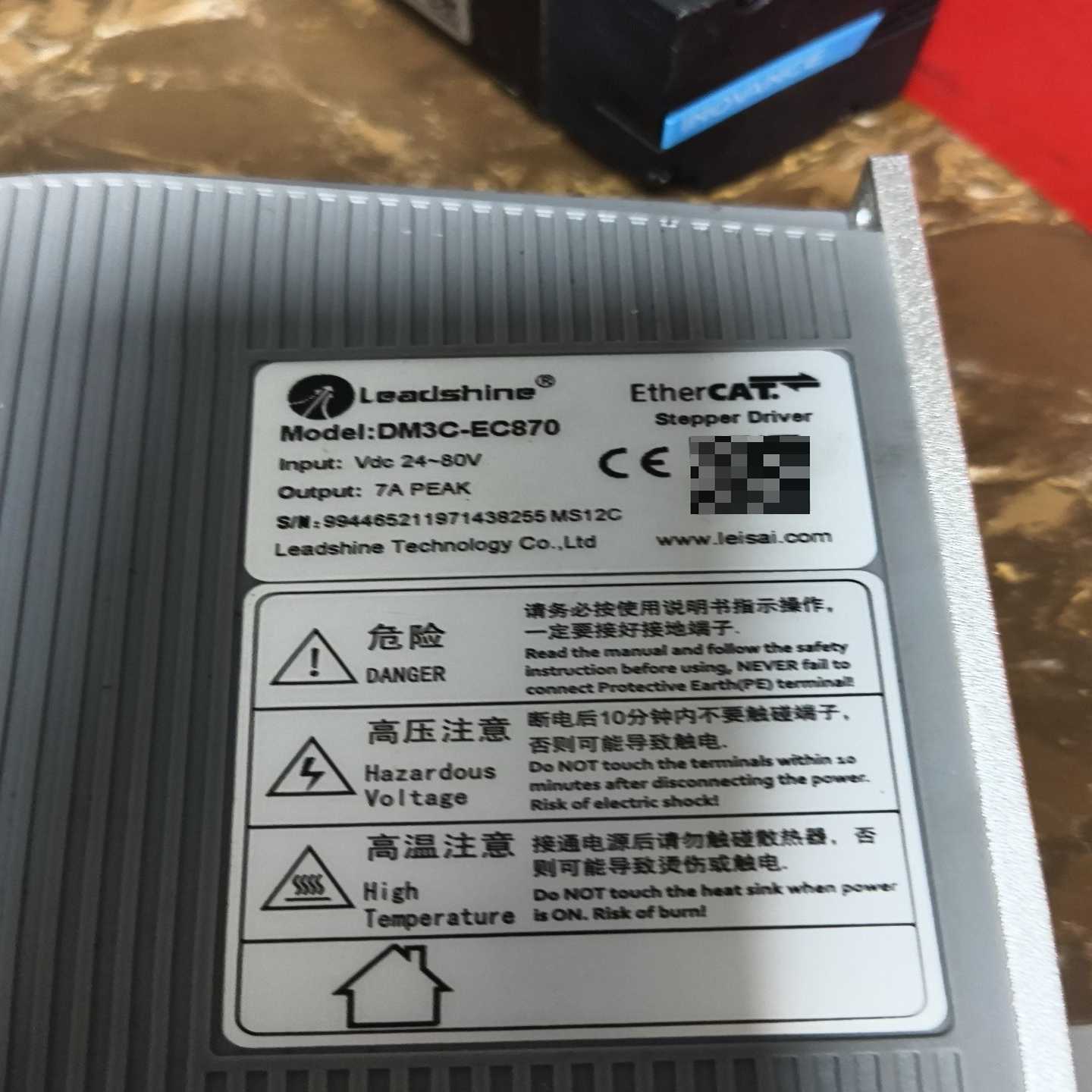 雷赛智能EtherCAT总线驱动器DM3C-EC870，输入--议价商品